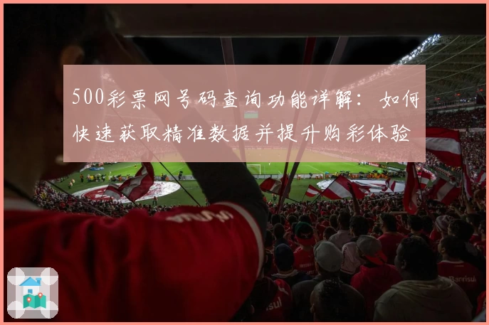 500彩票网号码查询功能详解：如何快速获取精准数据并提升购彩体验